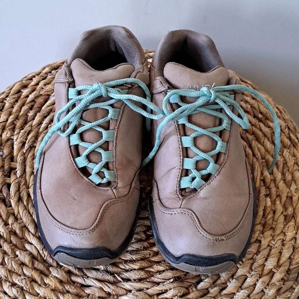 KURU Womens Chicane Tan Leather‎ Hiking/Outdoor/Garden/Activewear Sneakers S-8